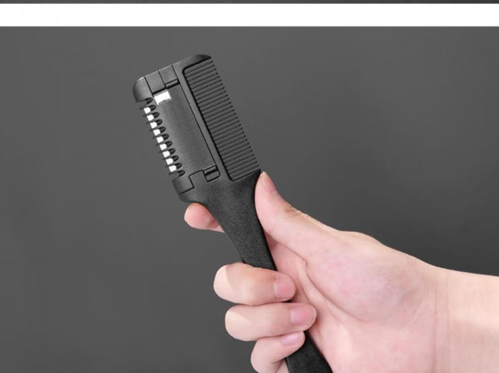 东东施帛梳子削发器家用理发梳子加厚老式双面女士成人自动理发神器