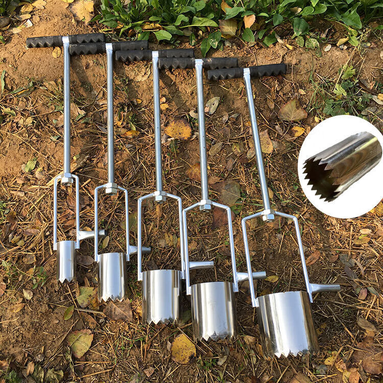 农用打孔器大棚种植打洞破膜戳打穴挖坑蔬菜挖洞取土种植农用工具融暖