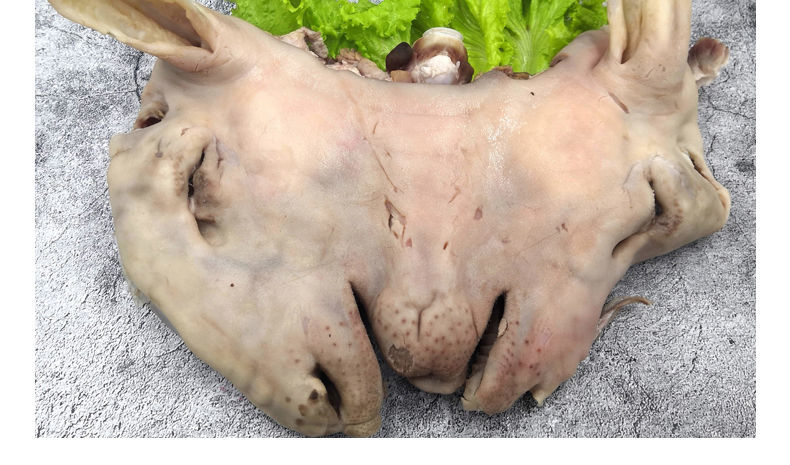 甘肃新鲜羊头肉去骨羊脸肉羊下水下货羊心肝肺羊肚子鲜心肝肺3斤肚子2