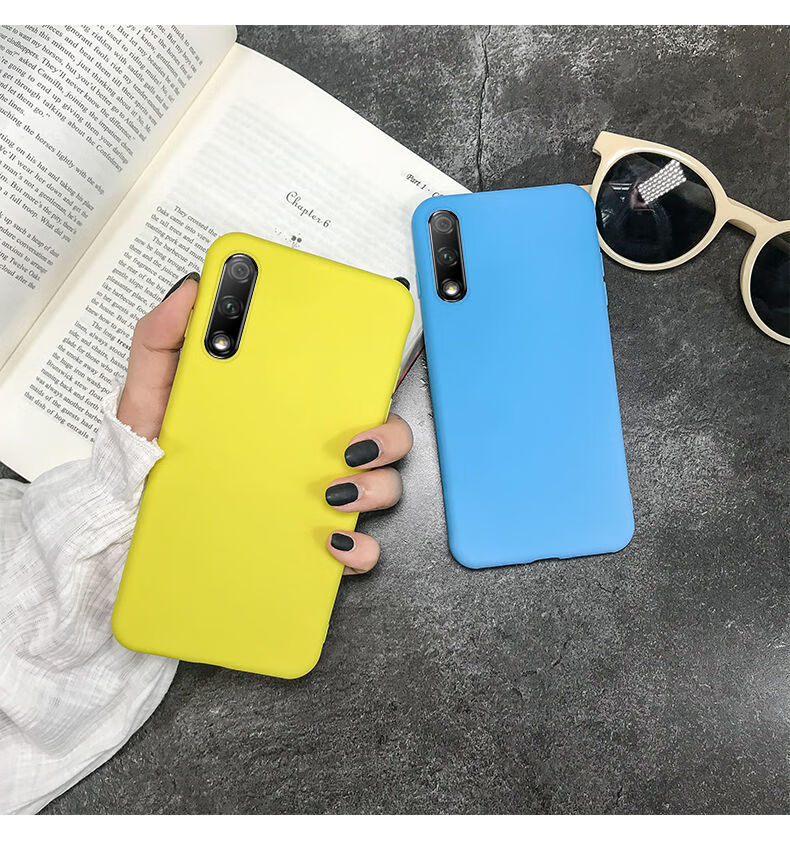 华为荣耀9x硅胶手机壳全包情侣新款液态hlk-al00防摔手机套女磨砂保护