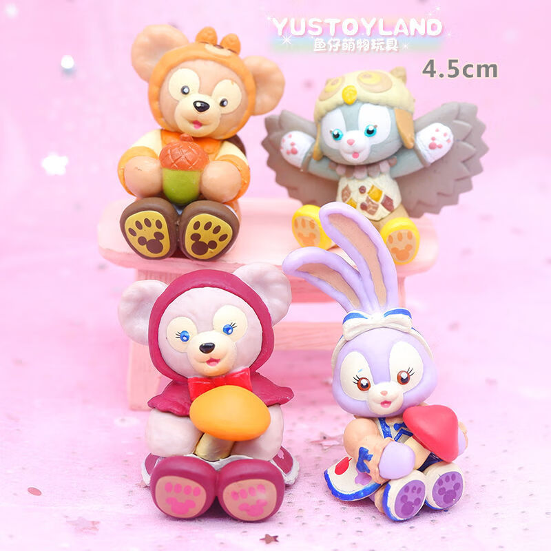 万代圣诞礼物动漫周边星黛露兔子史黛拉可爱公仔娃娃摆件女生diy玩具