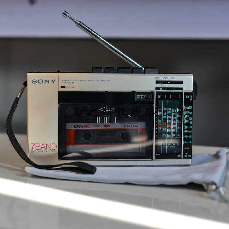 京选品质三洋老式录音机三洋复古磁带机怀旧情怀收藏磁带录音机老式