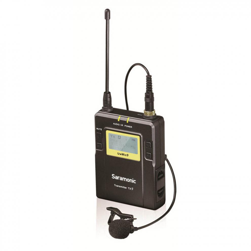 saramonic枫笛uwmic9无线小蜜蜂领夹麦克风配件单发射器接收器 uwmic9