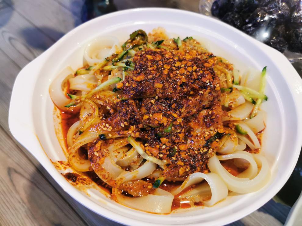 新鲜酿皮凉皮5份装正宗甘肃兰州面皮特产小吃兰州美食西北特产 3份酿