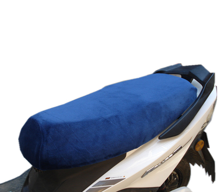 电摩座套 雅迪电动车坐垫套踏板电动车座套防晒四季通用亚麻布电车