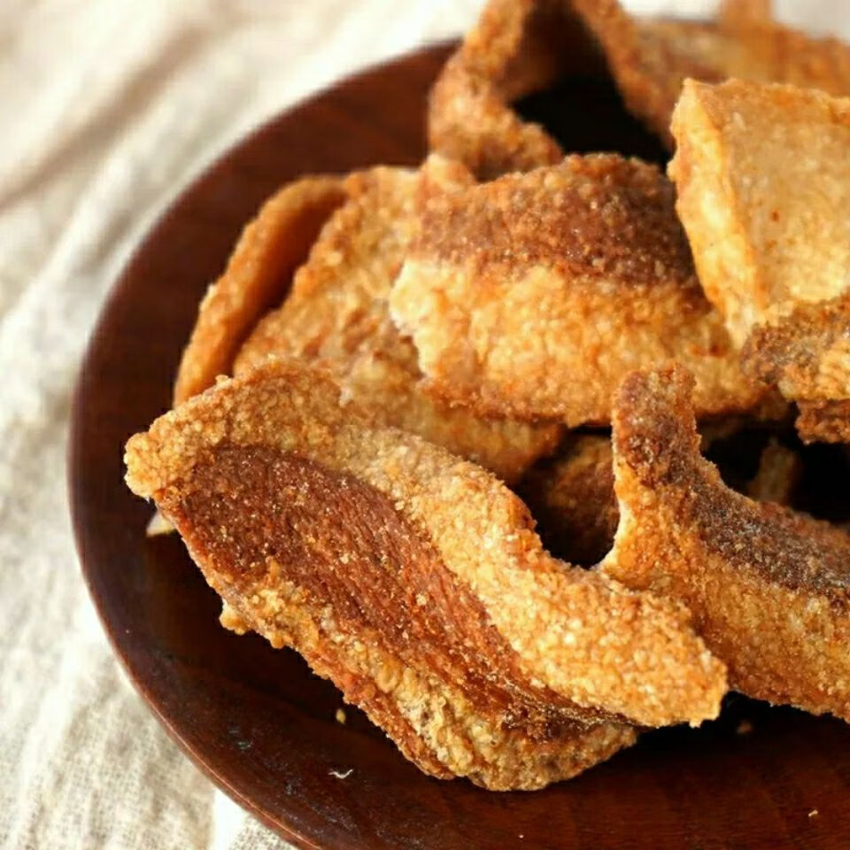 椒盐肉渣酥脆猪油渣零食小吃特产酥炸五花肉下酒菜油脂渣 椒盐肉渣130