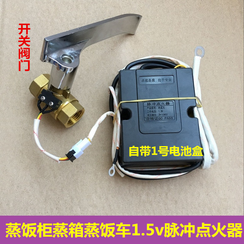 5v蒸箱点火器自带1号电池盒阀门 3号k6-3带地线插头