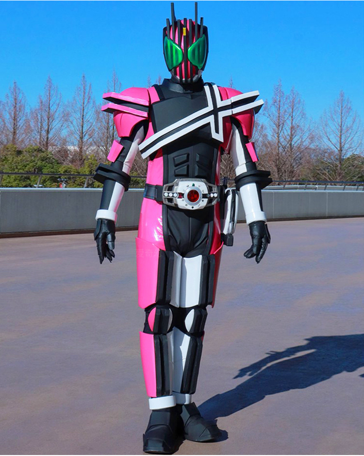 万代bandai假面骑士皮套decade假面骑士头套皮套cos服11可穿戴头盔