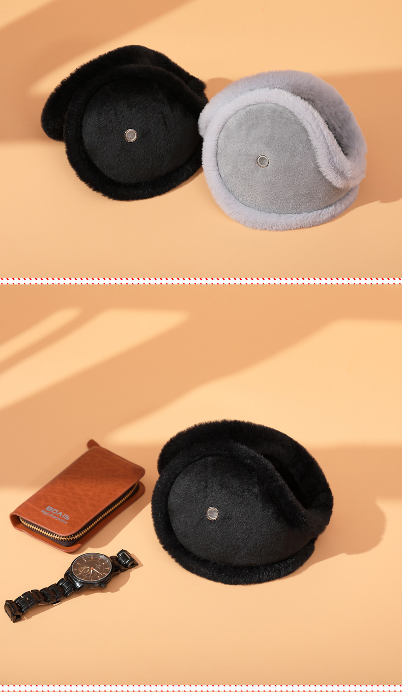 蜜丹丽新品寒冻护耳罩冬季新款男士女保暖耳捂骑车耳包学生耳套耳暖