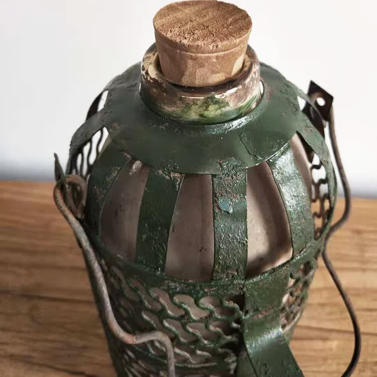 怀旧老物件 民俗 怀旧 老物件暖瓶 老式 老孔 铁皮壶 老货 旧货