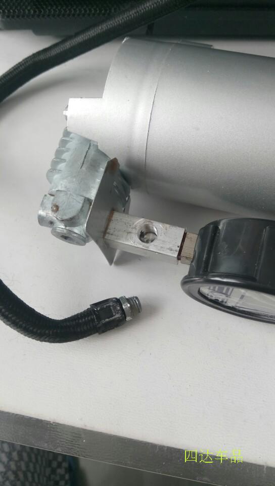 适用于车载充气泵配件充气管脚踏家用电动汽车打气泵配件气嘴气管软管