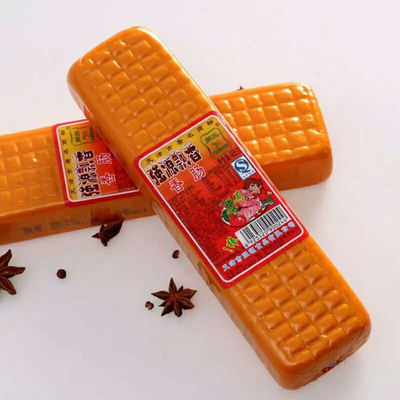 天津强源飘香火腿肠方肠火锅米线即食速食下酒菜一根dd 335克*5根