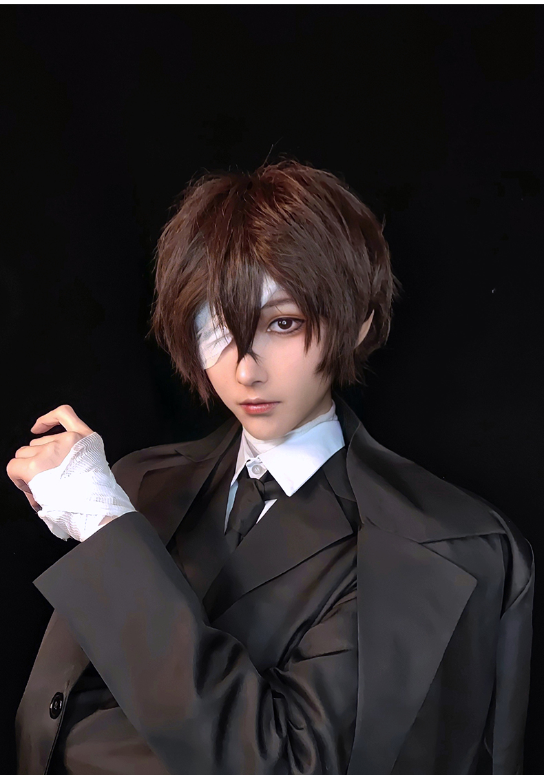 文豪野犬cosplay侦探社 黑时代太宰治cos服 黑色风衣2021 女鞋(35-40