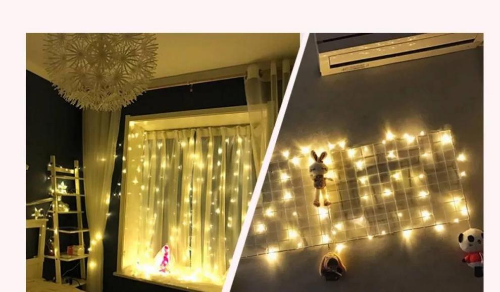 水棋盛led七彩灯串灯ins少女心房间宿舍装饰网红灯满天星布置挂灯小