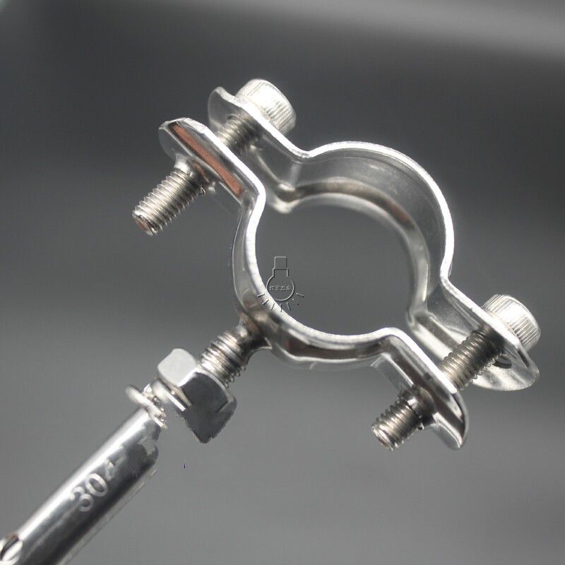 坂尚不锈钢管卡管支架小型304管卡自攻螺丝膨胀丝固定pprpvc水管夹b型