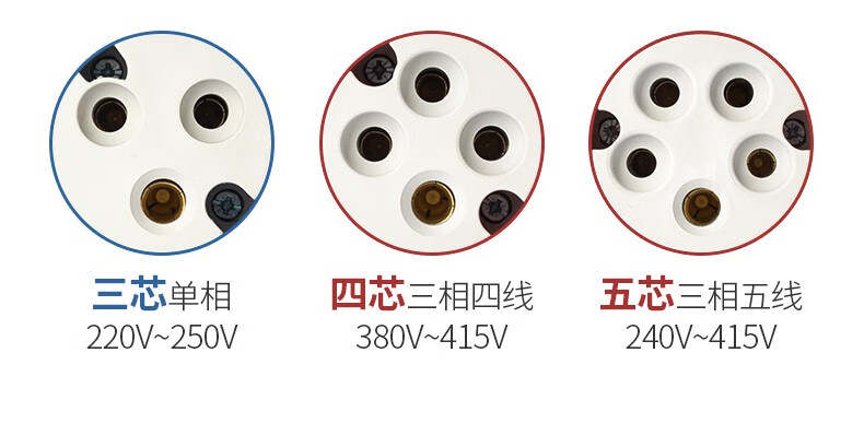 防爆插座16a 正泰航空插头工业插座公母连接器380v3芯4芯5芯16a三相电