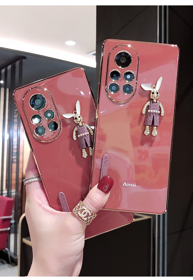 叠汇生可爱卡通华为nova8pro手机壳硅胶nova8镜头全包防摔网红同款