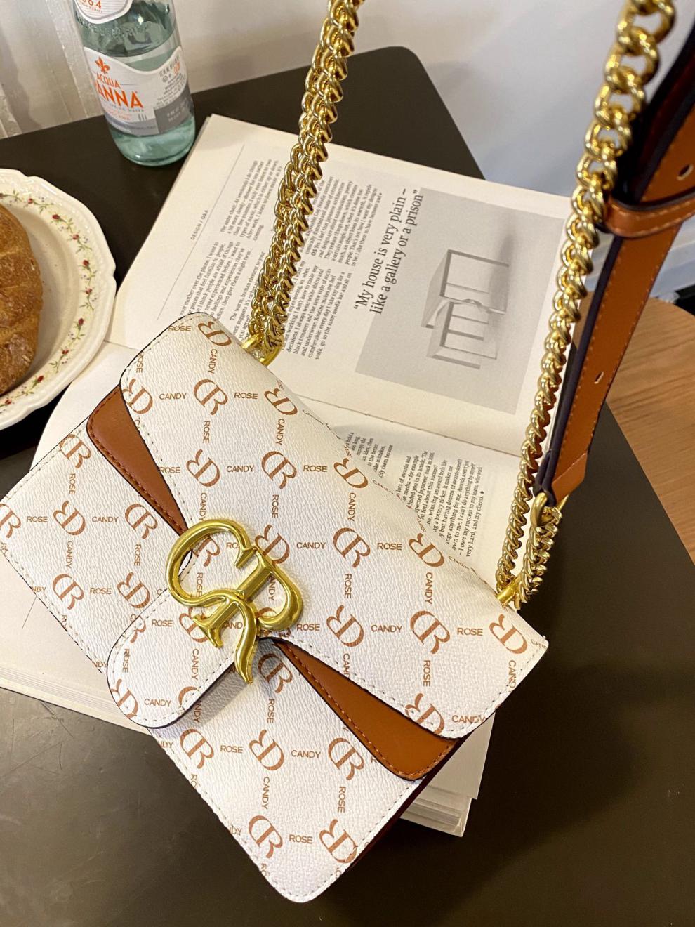 【圣诞礼物】candyrose包包官网旗舰款印花酒神包经典时髦优雅复古