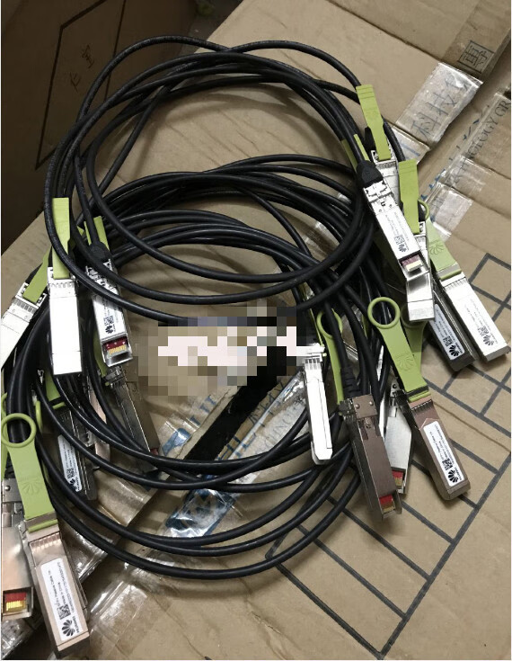 鹊焗之交换机10g万兆堆叠线40g电缆sfp10gcu1mqsfp40gcu1m原装拆机1米