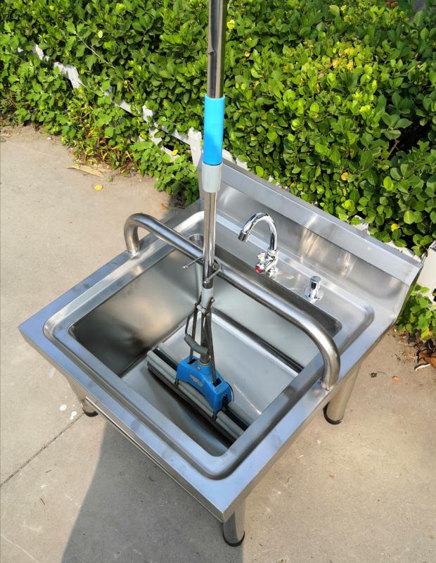 一卷绣不锈钢拖把池洗物池墩布池拖布池水池洗刷池食堂酒店学校拖把池