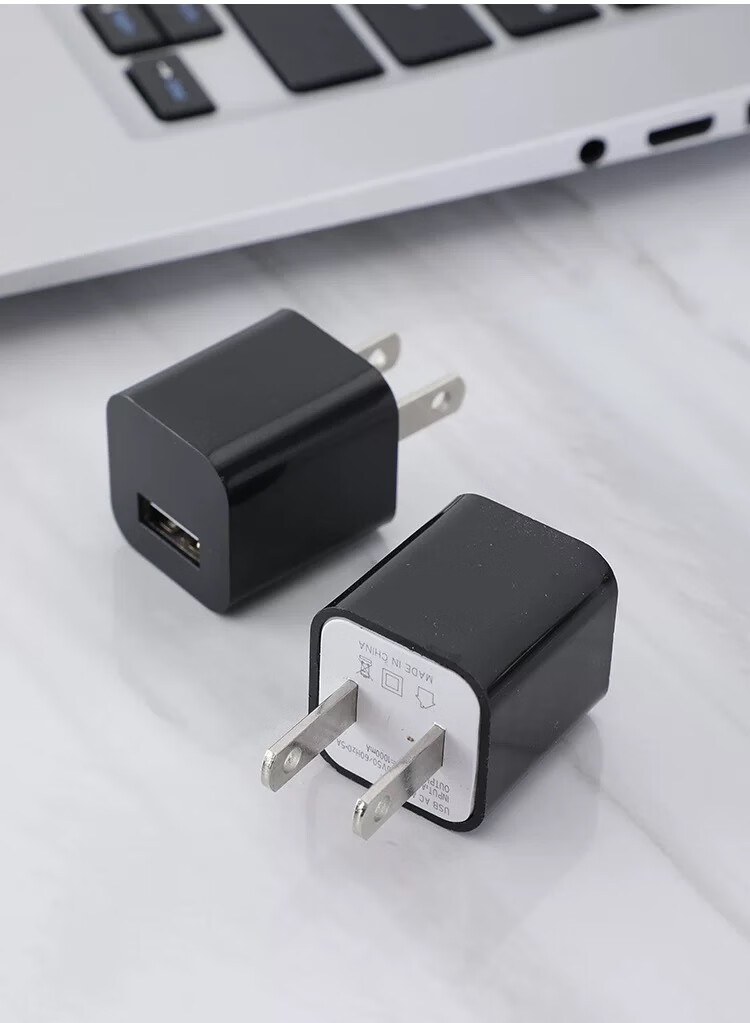 器手机usb插单头适用安卓迷你vivo华为小 充电头3c认证5v1a 1米安卓线