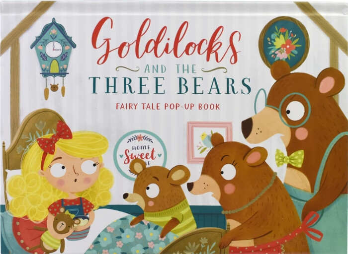 goldilocks and the three bears 金发姑娘和三只熊 经典童话立体绘本