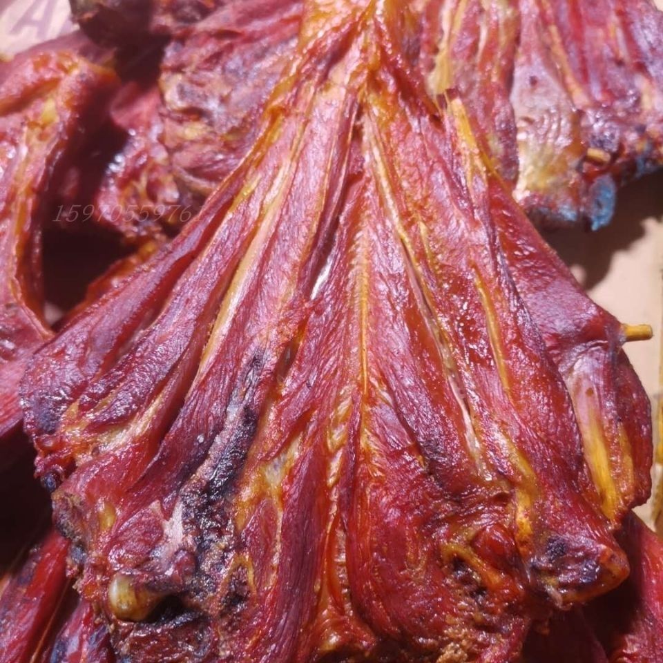 江西宜春腊火鸡腿超大整只700/950克烟熏火腿腊肉多开胃农家腌制 净重
