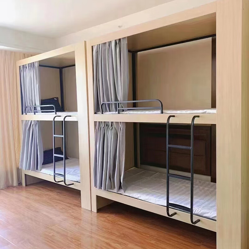 小米阳光太空舱上下床厂家学校宿舍高低床上下铺简约公寓床实木床