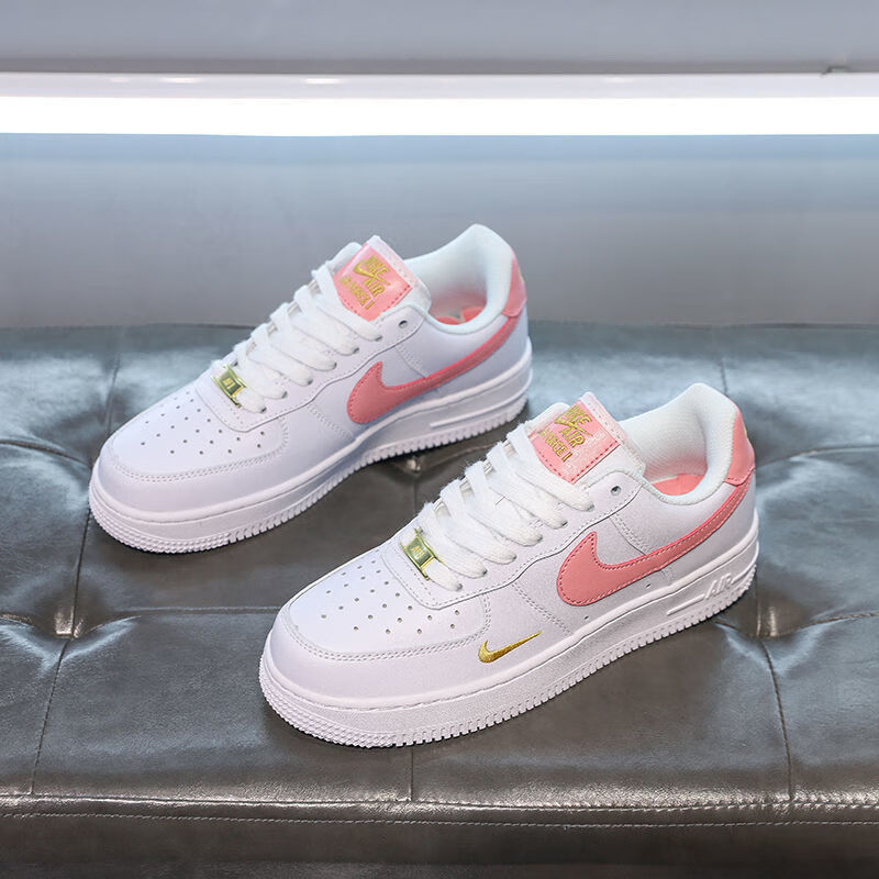 【旗舰官方】aj女鞋af1 空军一号迷你小金钩小白鞋男女生ins同款低帮