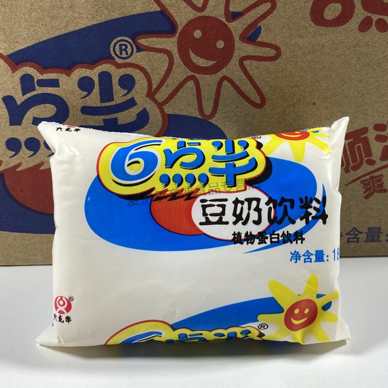 六点半豆奶饮料回忆儿时经典原味早餐奶豆浆180ml袋180ml12袋