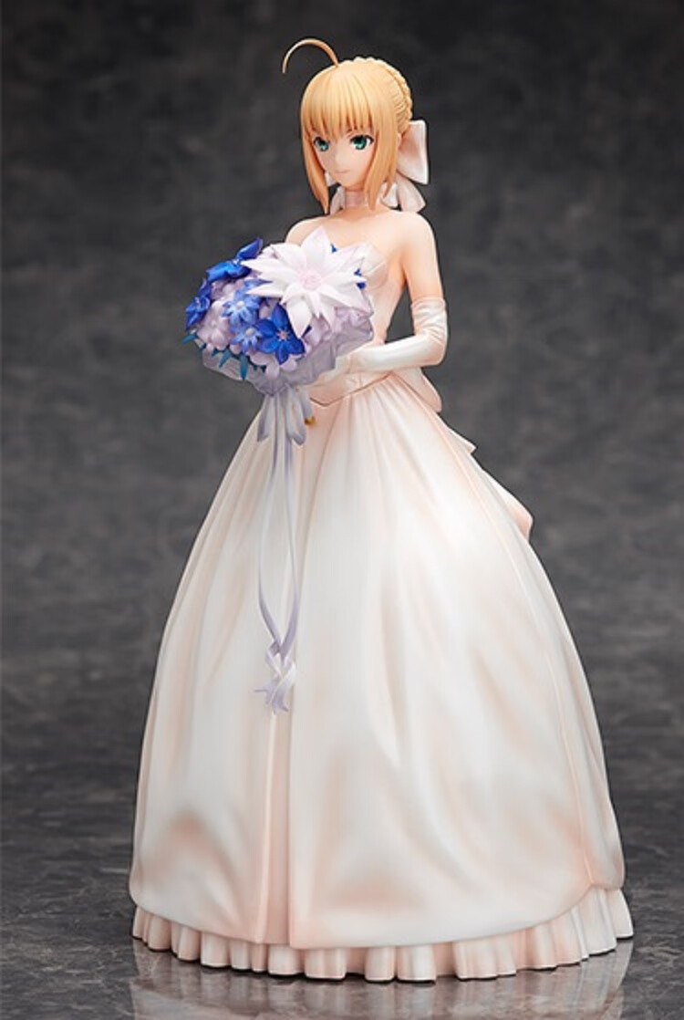 【代理版现货】aniplex 限定 fate saber 婚纱 礼服 结婚 10周年 全新