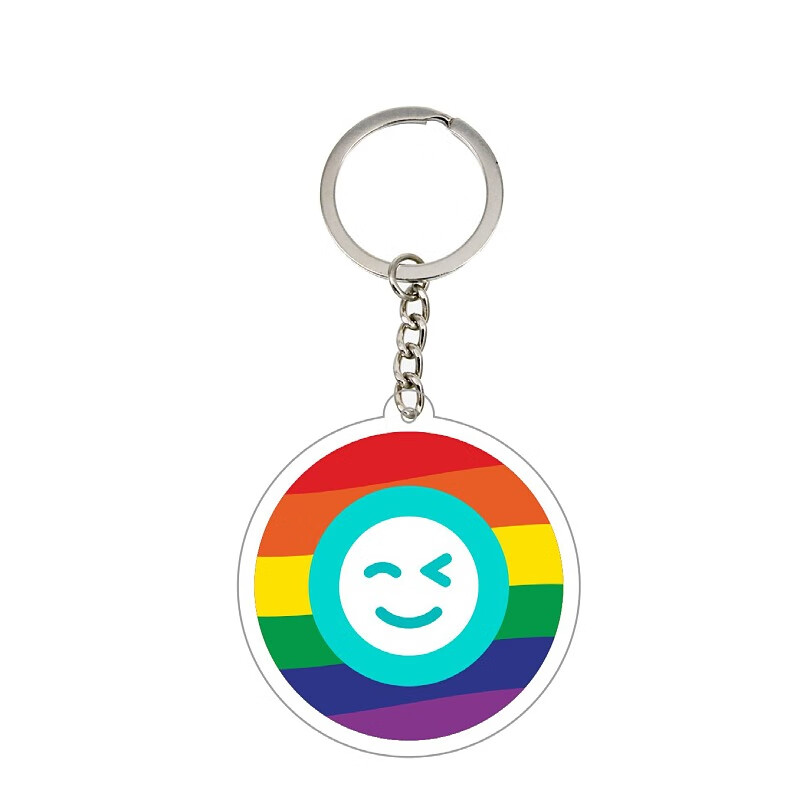 热拉钥匙扣 热拉rela钥匙扣挤眼blued挂件les暗号抖音吊坠diy钥匙链