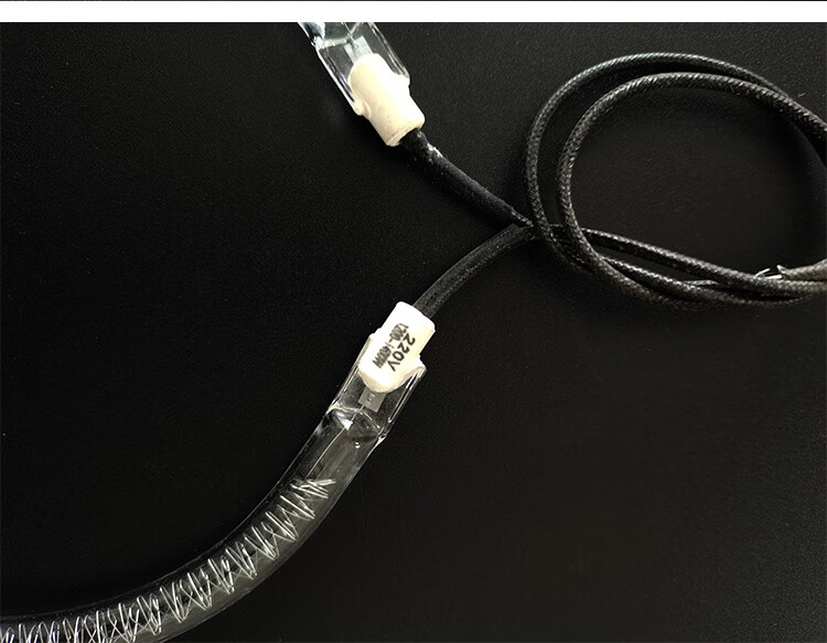 光波炉发热管圆形空气炸锅取暖器烧烤炉加热管通用卤素灯管电热管