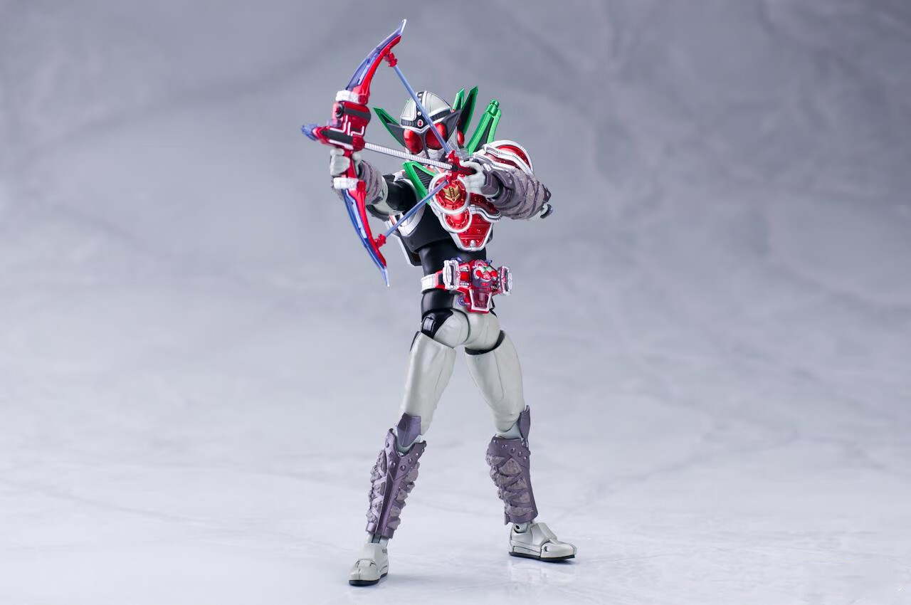 万代(bandai) 日版shf可动假面骑士铠武西格德sigurd樱桃能量铠甲