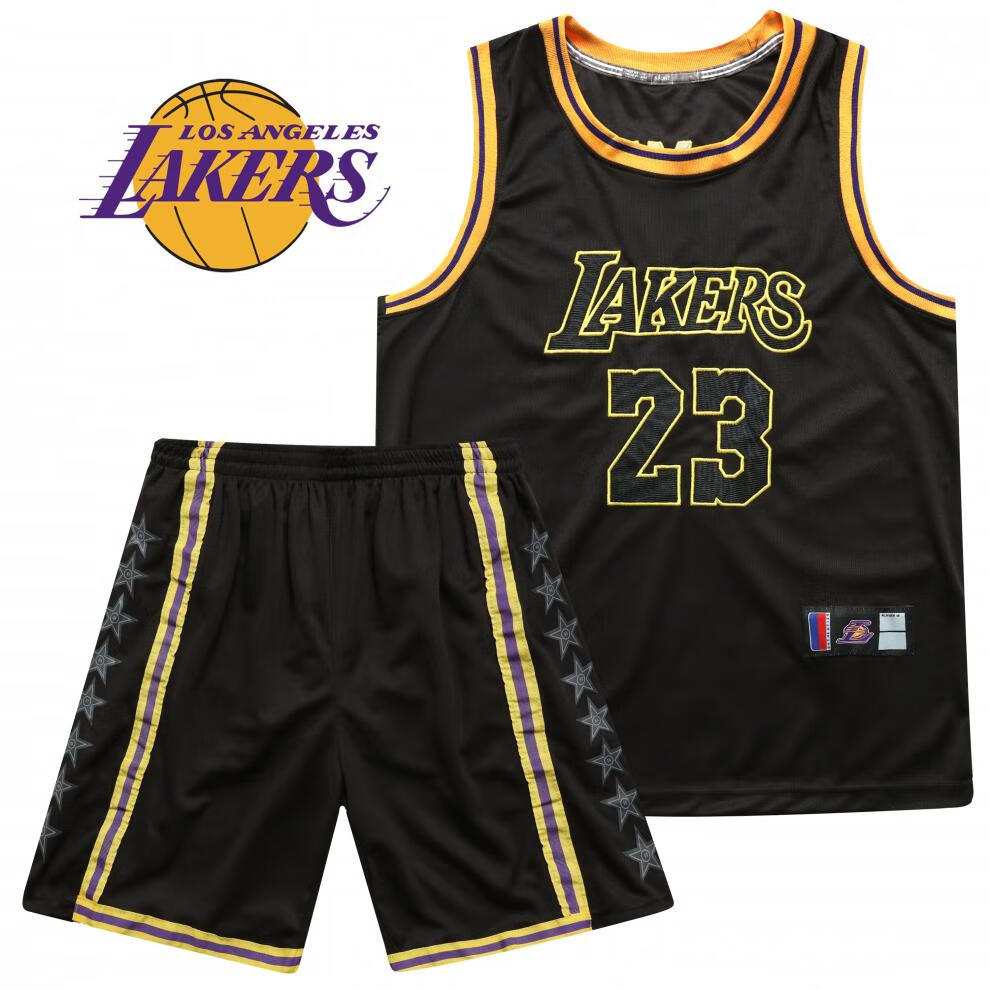 盈步艾弗森球衣湖人篮球服套装复古密刺绣队服艾弗s白色l170175cm