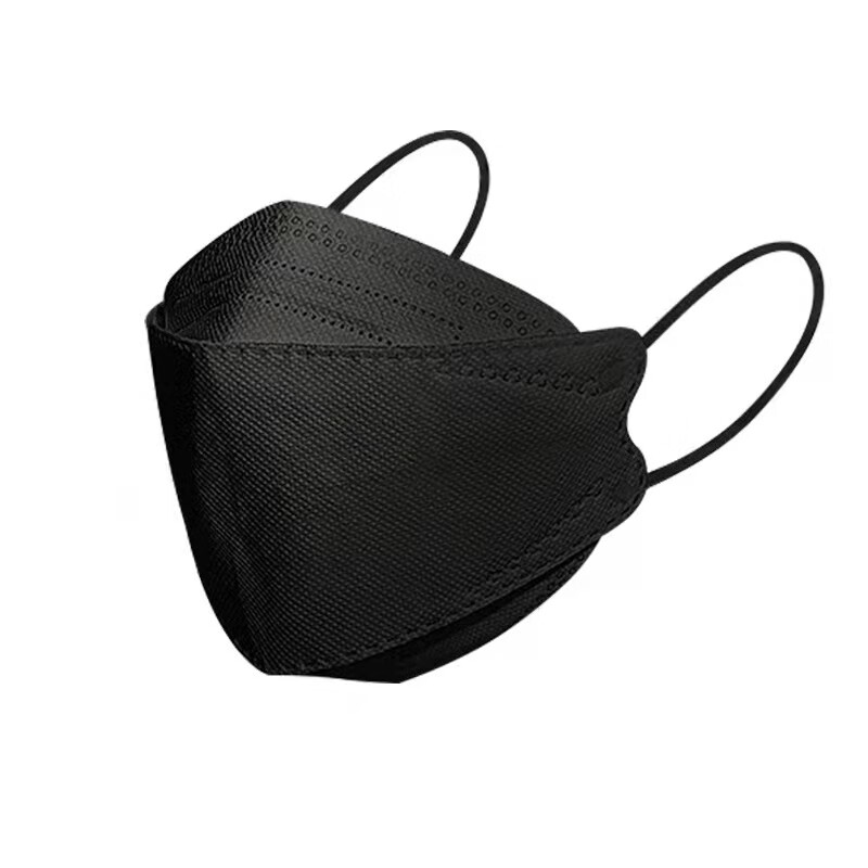 亿凌医用外科灭菌级韩版柳叶型口罩3d立体男潮款f4女夏黑kn95防护防