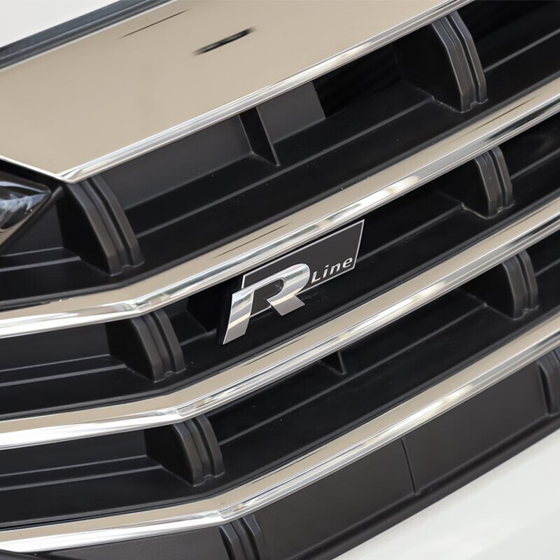 定制新款速腾帕萨特cc途岳途观l迈腾中网标rline装饰改装配件r标1821