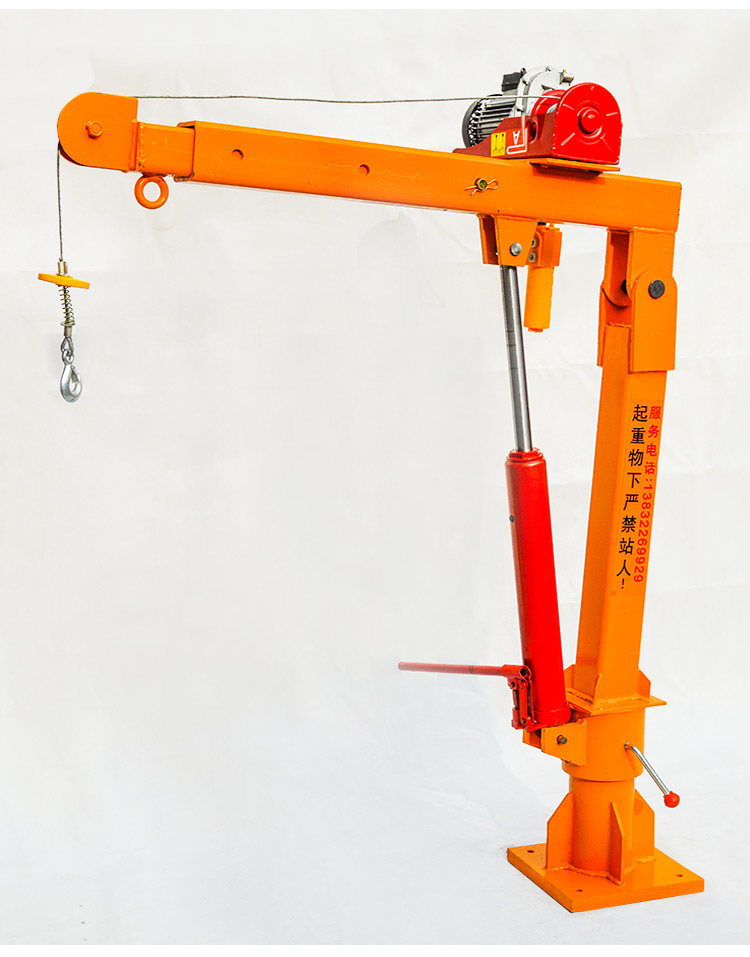 车载吊机 电动葫芦货车起重机随车吊车用小型吊运机fancychic 220v800