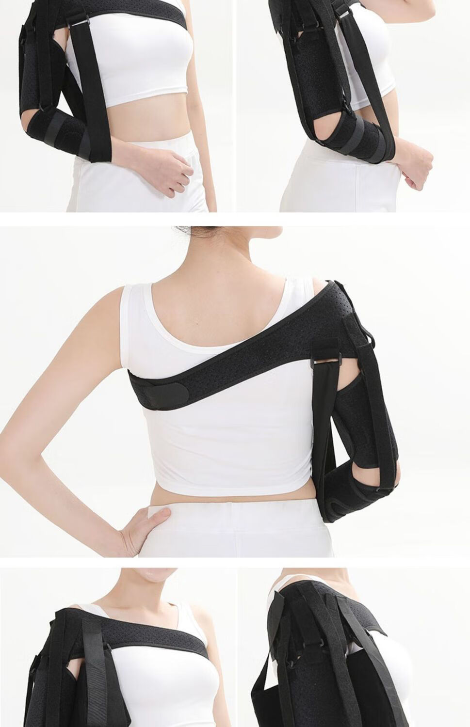 医用肩托护肩关节固定带中风康复器材肩部肩半脱位脱臼护肩带标准款