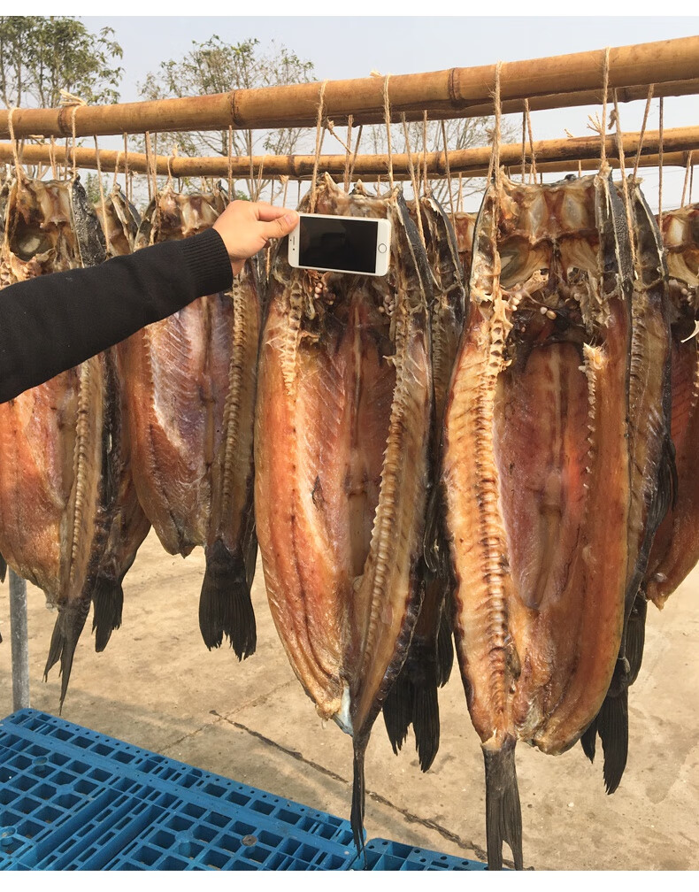 湖北腊鱼风干草鱼农家自制青鲩咸鱼青鱼阳干鱼整条腌鱼腊货年货整条