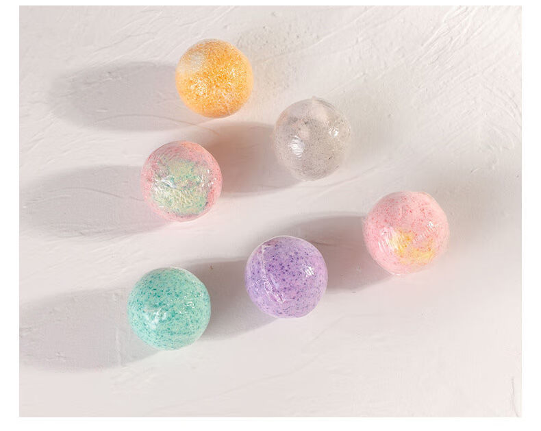 球泡浴球沐浴球艾草泡脚丸草本精油足浴球12枚盒足浴球1盒装足浴桶1个