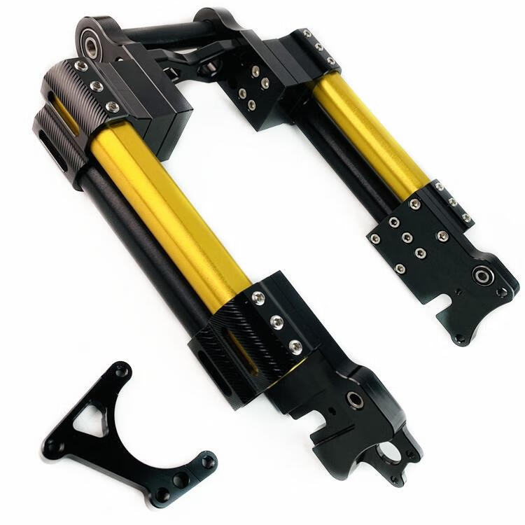 战速双管平叉佛兰多改装电动车3dn1sn1小龟水管可调黑蓝