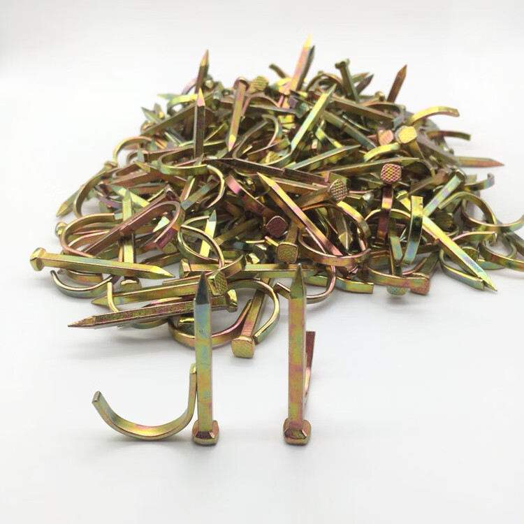 水管钩钉固定钉管卡钉20管卡勾钉管型钉管码水泥钢钉 6分-25管镀彩加