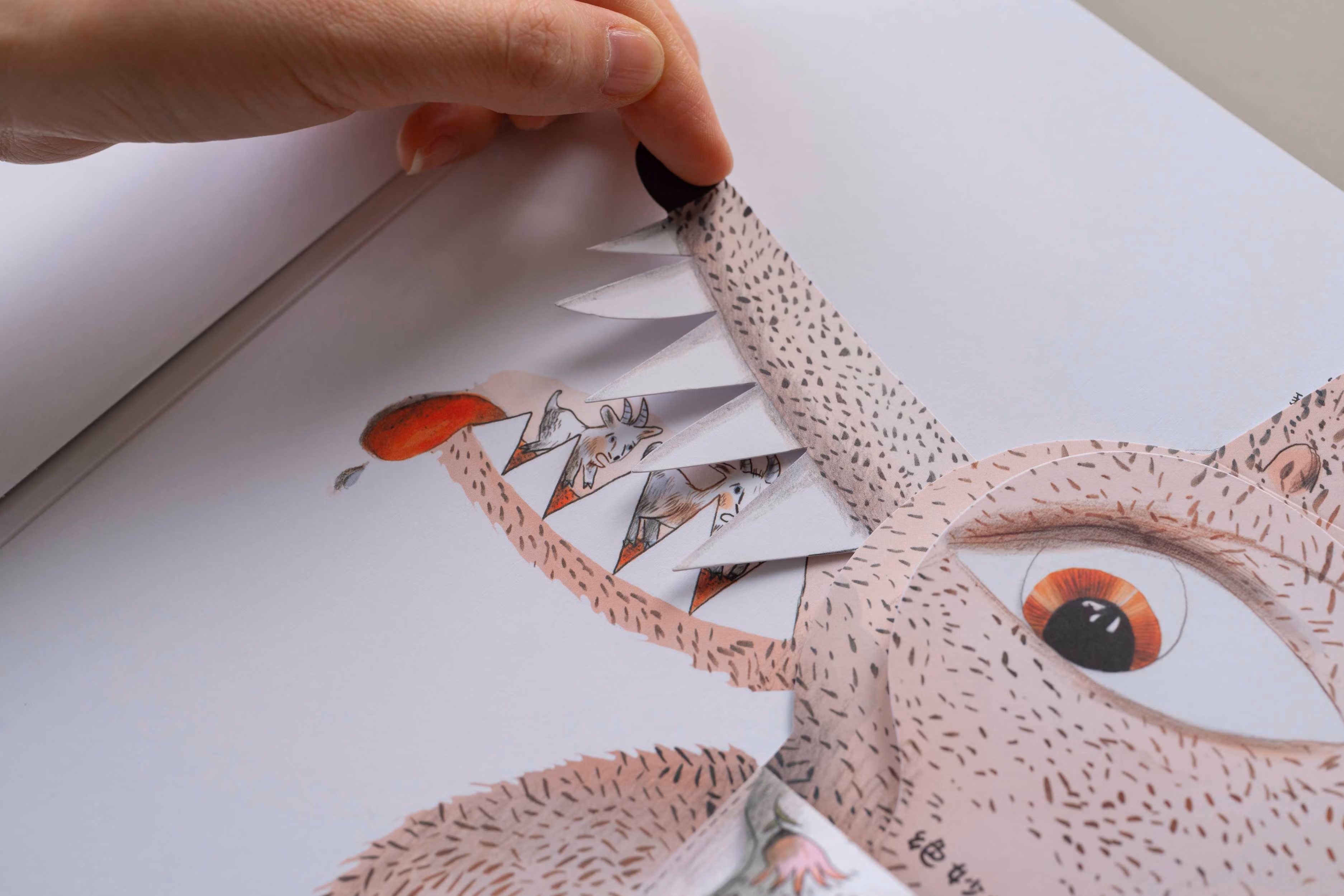 我知道你在想什么 创意互动立体翻翻书 2-3-6-8岁幼儿童玩具书 中信