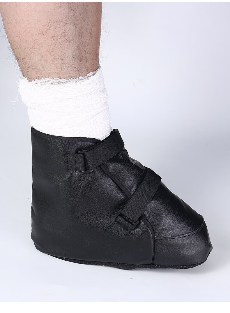 脚打石膏穿的鞋石膏鞋春夏季脚趾骨折鞋石膏袜春夏脚打石膏防护鞋冬款