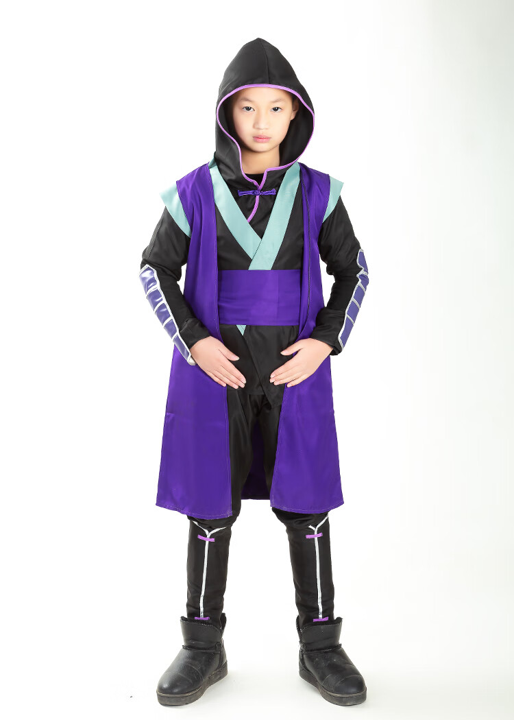 刺客伍六七衣服套装儿童表演服567柒暗影动漫儿童cos服装魔刀千刃120