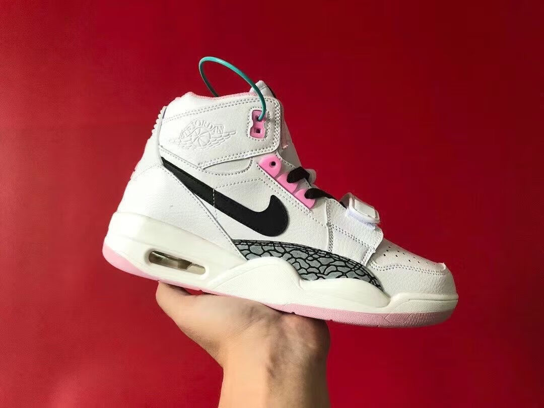 官方aj312樱花粉篮球鞋白粉鸳鸯高帮休闲百搭高颜值运动鞋ins潮流aj鞋