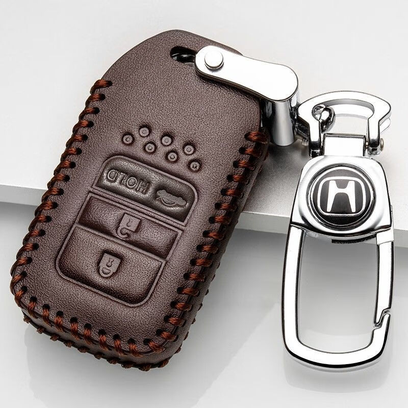 适用于新款2022款本田雅阁钥匙套2021款十代雅阁车钥匙包高档男士扣19