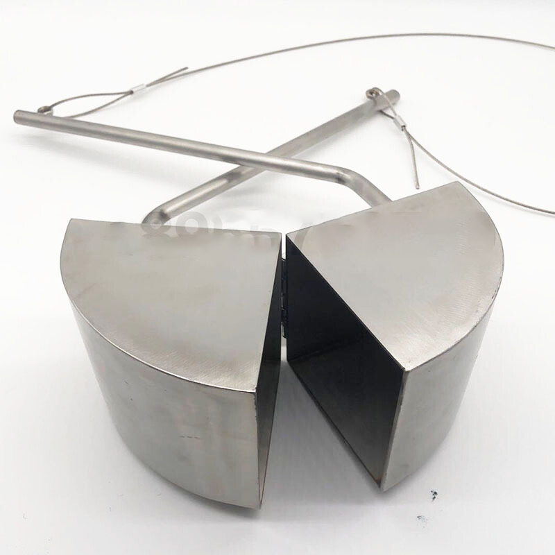 定制不锈钢彼得逊采泥器抓泥斗抓斗式采泥器底泥污泥淤泥采样器 5l