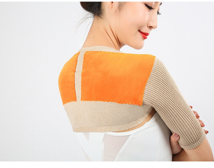 护胳膊肩手臂套保暖披肩护肩膀保暖睡觉防寒湿护肩颈椎坎肩防风薄款